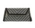 Chevron Crystal Hotfix Pouch, front view
